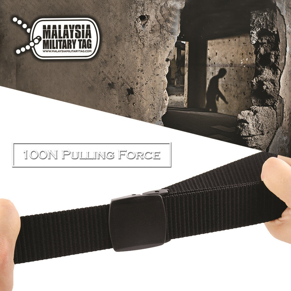 Fast Drying Heavy Duty Plastic Buckle Tactical Military Nylon Belt