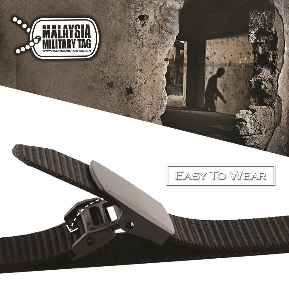 Fast Drying Heavy Duty Plastic Buckle Tactical Military Nylon Belt