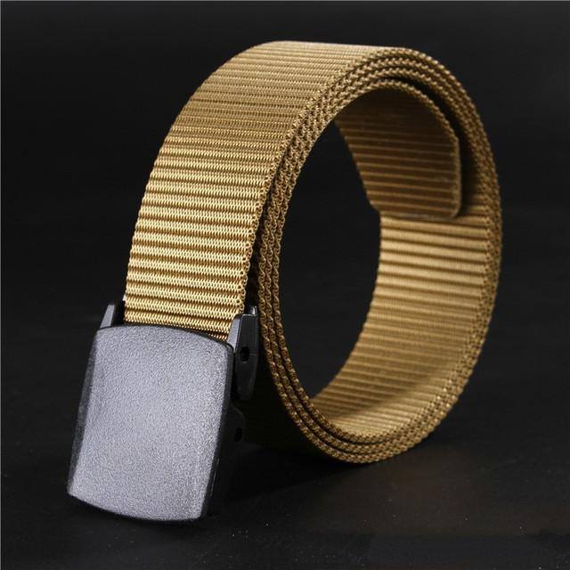Fast Drying Heavy Duty Plastic Buckle Tactical Military Nylon Belt
