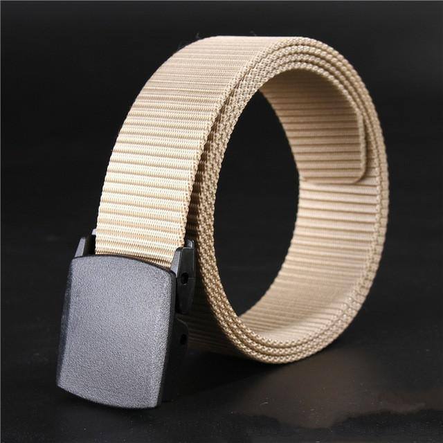 Fast Drying Heavy Duty Plastic Buckle Tactical Military Nylon Belt
