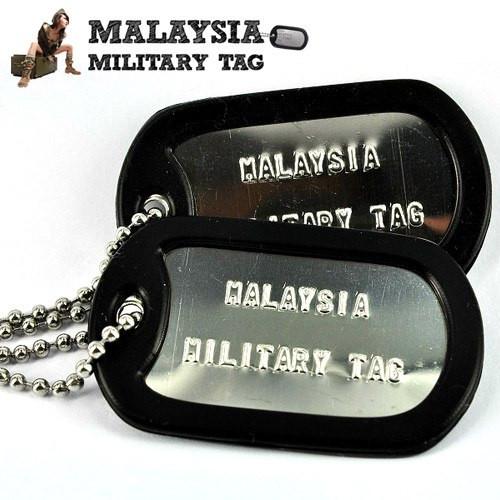 Military spec stainless steel shiny military tags